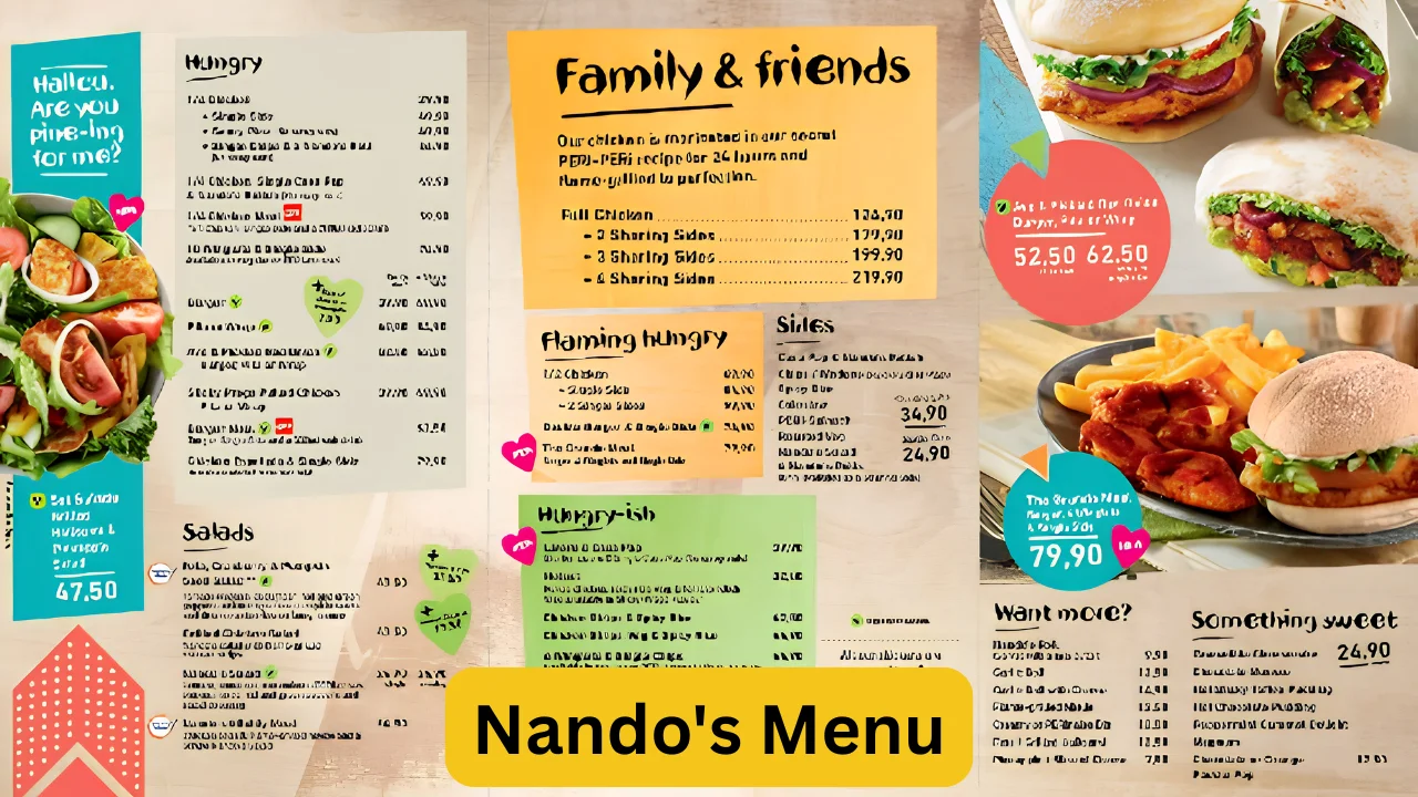 Nando's Menu