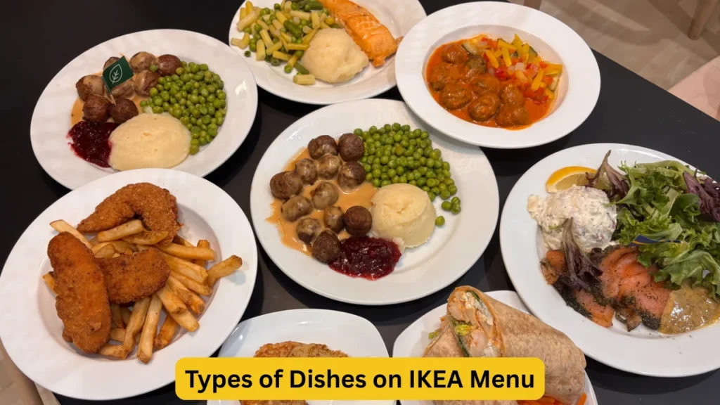 Types of Dishes on IKEA Menu