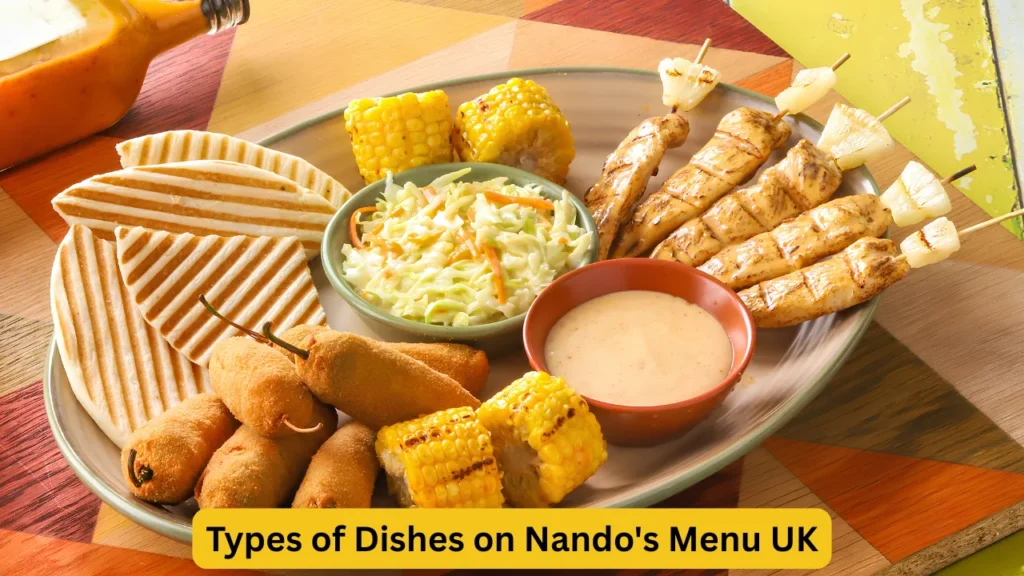Types of Dishes on Nando's Menu UK