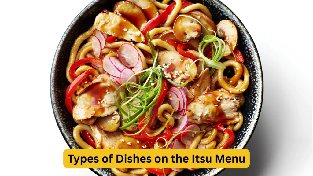 Types of Dishes on the Itsu Menu