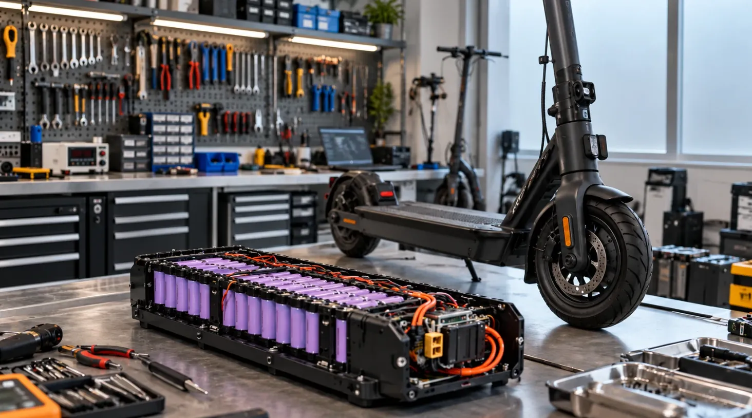 Custom Lithium Batteries for Electric Scooters